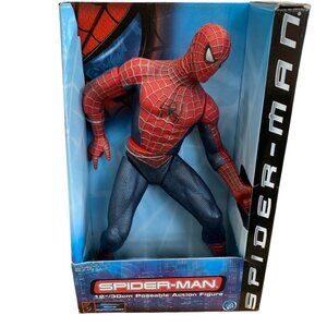 Spiderman Poseable Action Figure - Red and Blue